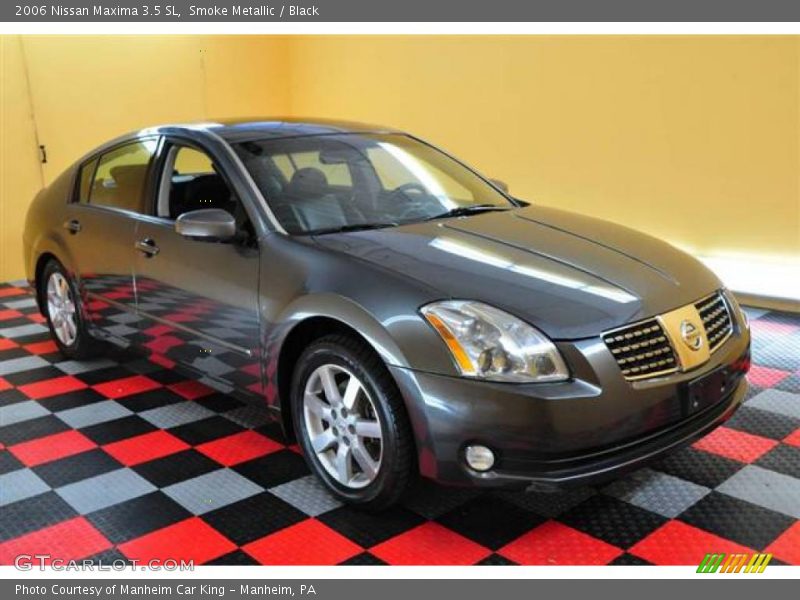 Smoke Metallic / Black 2006 Nissan Maxima 3.5 SL