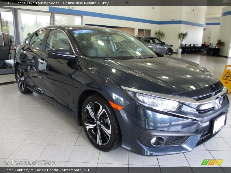 Front 3/4 View of 2017 Civic Touring Sedan
