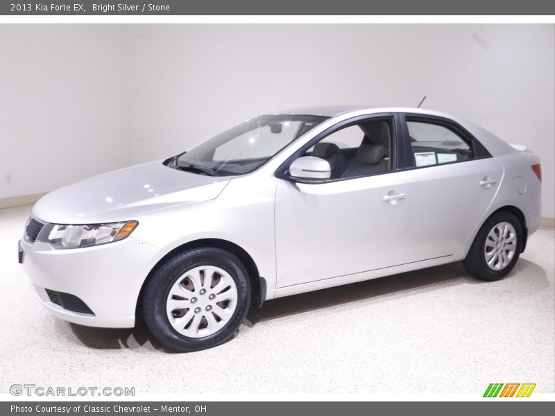 Bright Silver / Stone 2013 Kia Forte EX