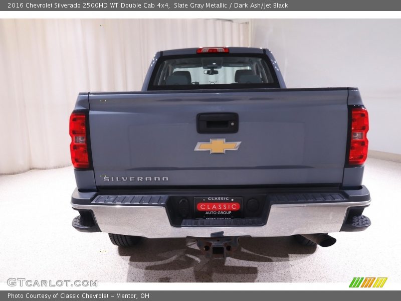  2016 Silverado 2500HD WT Double Cab 4x4 Slate Gray Metallic