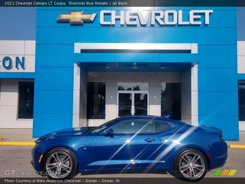  2021 Camaro LT Coupe Riverside Blue Metallic