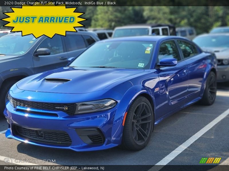 IndiGo Blue / Black 2020 Dodge Charger R/T Scat Pack Widebody