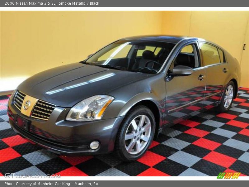 Smoke Metallic / Black 2006 Nissan Maxima 3.5 SL