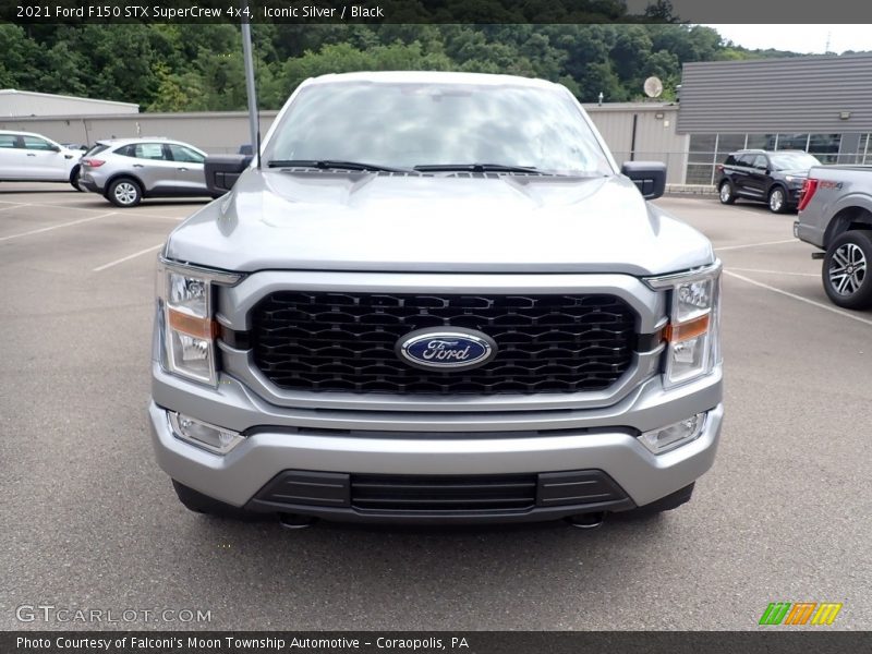 Iconic Silver / Black 2021 Ford F150 STX SuperCrew 4x4