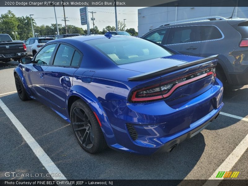 IndiGo Blue / Black 2020 Dodge Charger R/T Scat Pack Widebody