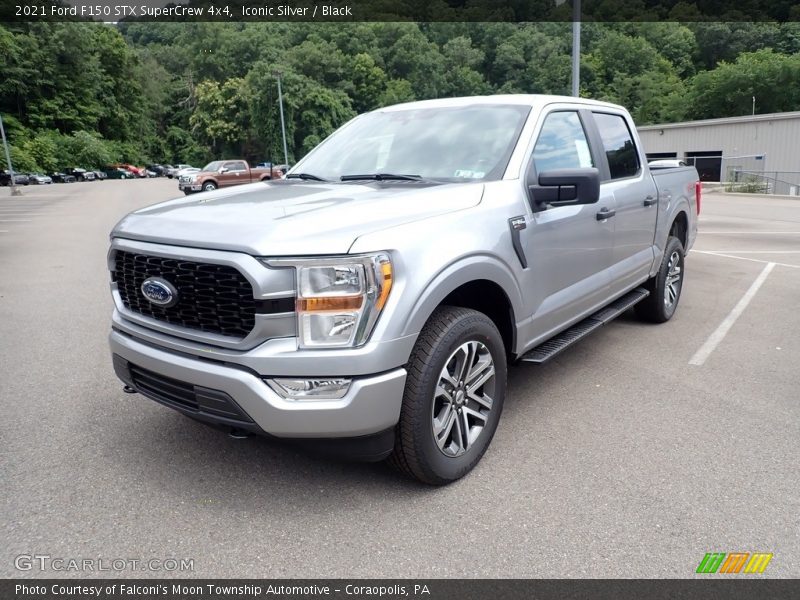 Iconic Silver / Black 2021 Ford F150 STX SuperCrew 4x4