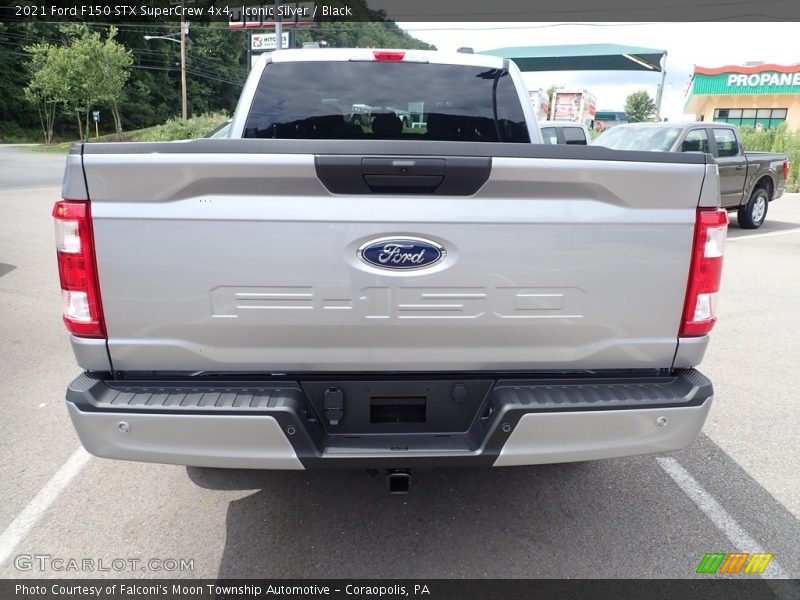 Iconic Silver / Black 2021 Ford F150 STX SuperCrew 4x4