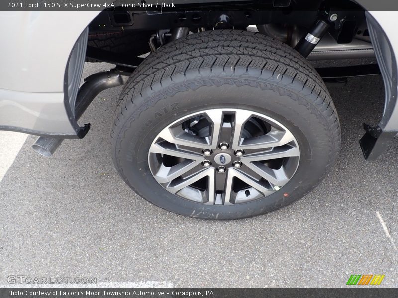 Iconic Silver / Black 2021 Ford F150 STX SuperCrew 4x4
