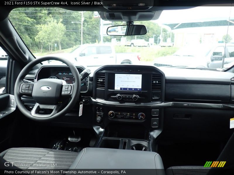 Iconic Silver / Black 2021 Ford F150 STX SuperCrew 4x4