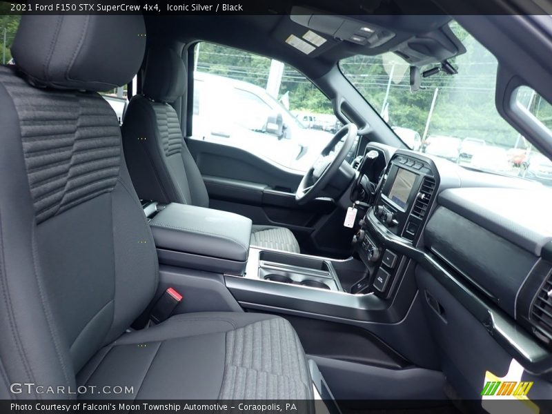 Iconic Silver / Black 2021 Ford F150 STX SuperCrew 4x4
