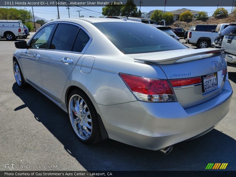 Alabaster Silver Metallic / Black 2011 Honda Accord EX-L V6 Sedan