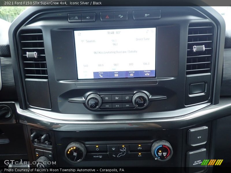 Iconic Silver / Black 2021 Ford F150 STX SuperCrew 4x4