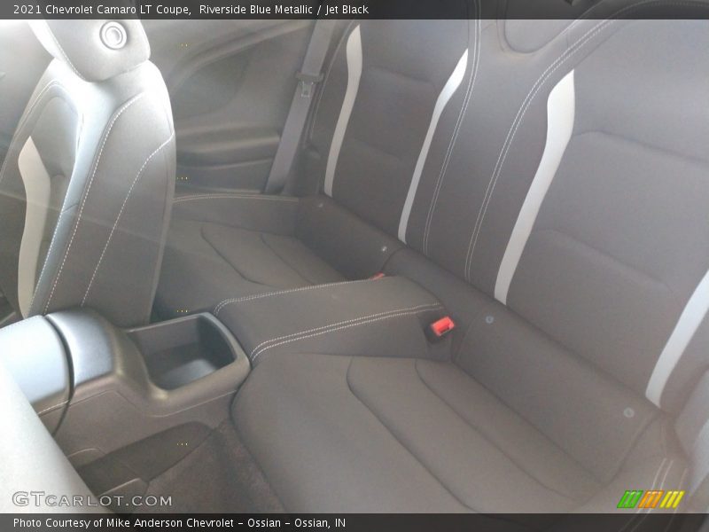 Riverside Blue Metallic / Jet Black 2021 Chevrolet Camaro LT Coupe