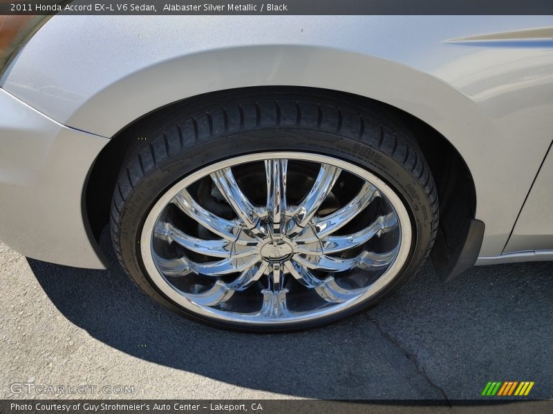 Alabaster Silver Metallic / Black 2011 Honda Accord EX-L V6 Sedan