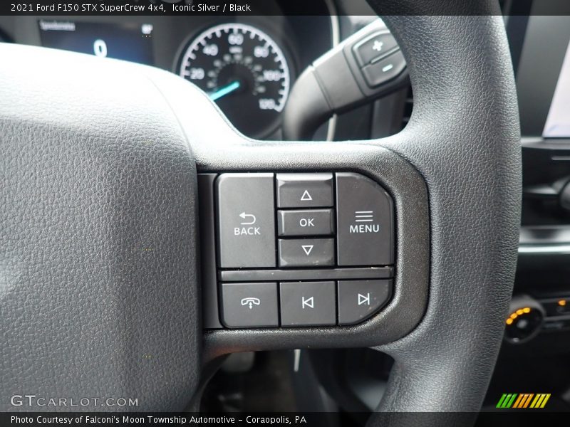 Iconic Silver / Black 2021 Ford F150 STX SuperCrew 4x4