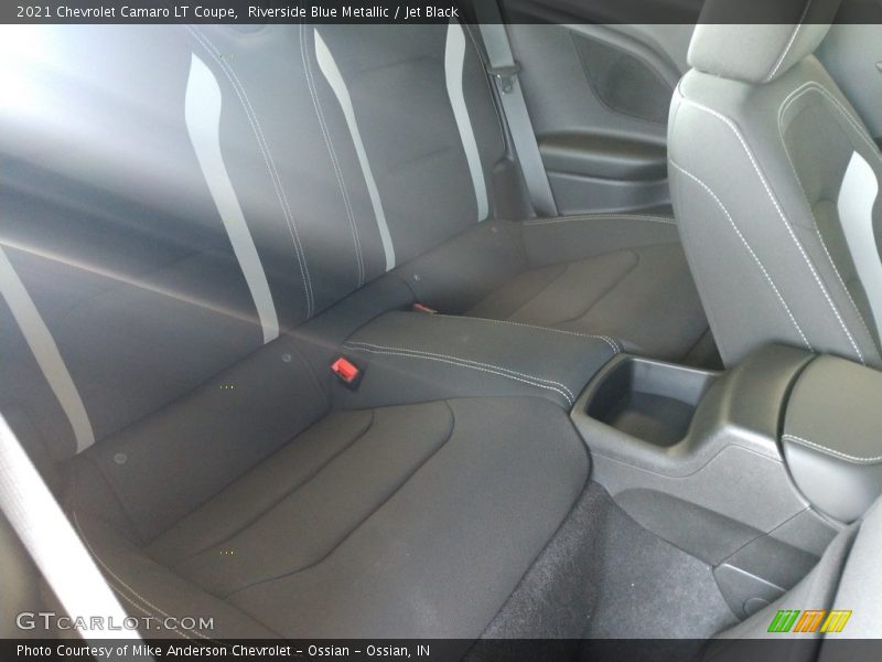 Riverside Blue Metallic / Jet Black 2021 Chevrolet Camaro LT Coupe