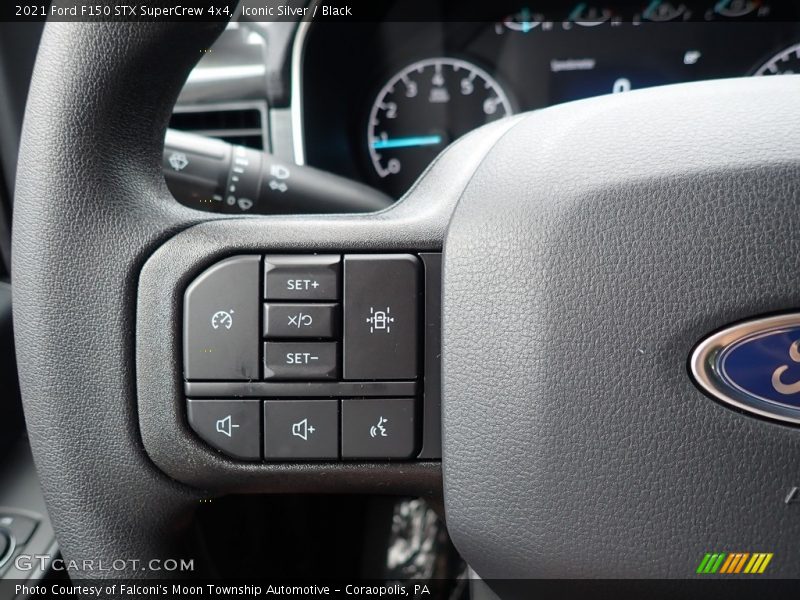 Iconic Silver / Black 2021 Ford F150 STX SuperCrew 4x4