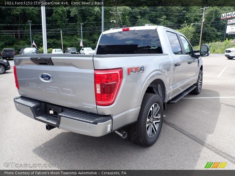 Iconic Silver / Black 2021 Ford F150 STX SuperCrew 4x4