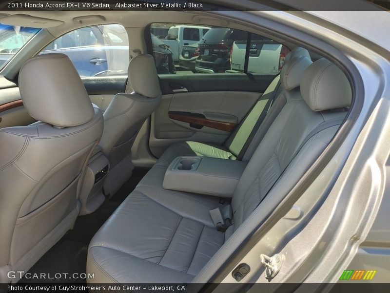 Alabaster Silver Metallic / Black 2011 Honda Accord EX-L V6 Sedan