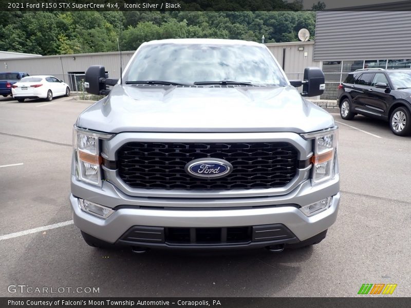 Iconic Silver / Black 2021 Ford F150 STX SuperCrew 4x4