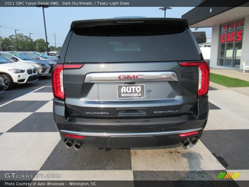 Dark Sky Metallic / Teak/­Light Shale 2021 GMC Yukon Denali 4WD