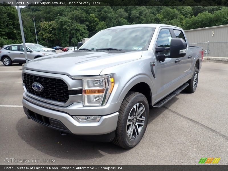 Iconic Silver / Black 2021 Ford F150 STX SuperCrew 4x4