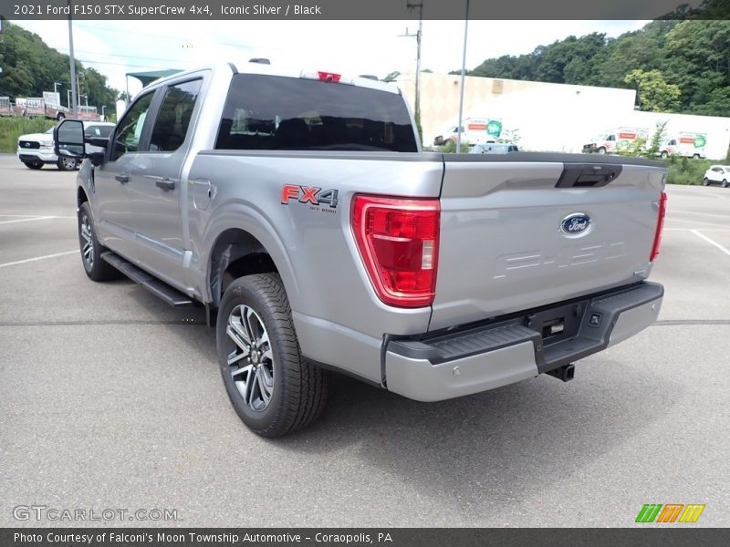 Iconic Silver / Black 2021 Ford F150 STX SuperCrew 4x4