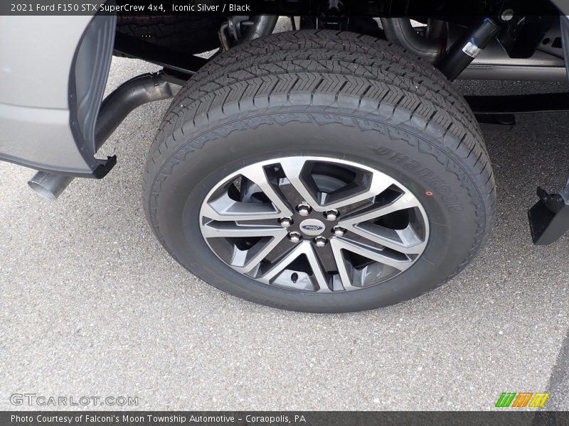 Iconic Silver / Black 2021 Ford F150 STX SuperCrew 4x4