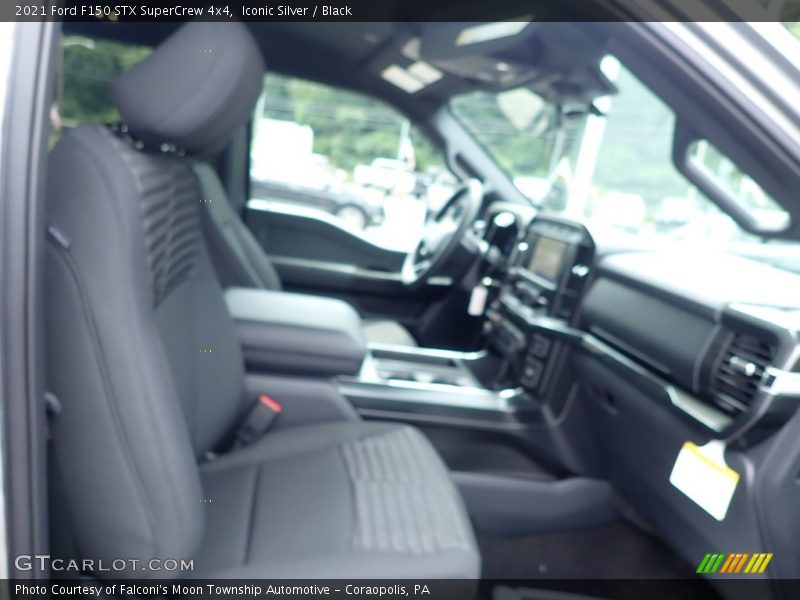 Iconic Silver / Black 2021 Ford F150 STX SuperCrew 4x4