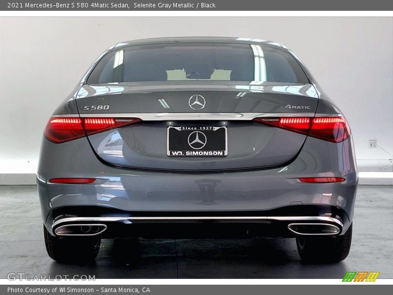 Selenite Gray Metallic / Black 2021 Mercedes-Benz S 580 4Matic Sedan