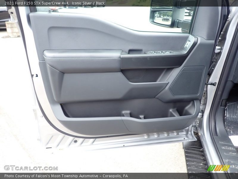 Iconic Silver / Black 2021 Ford F150 STX SuperCrew 4x4