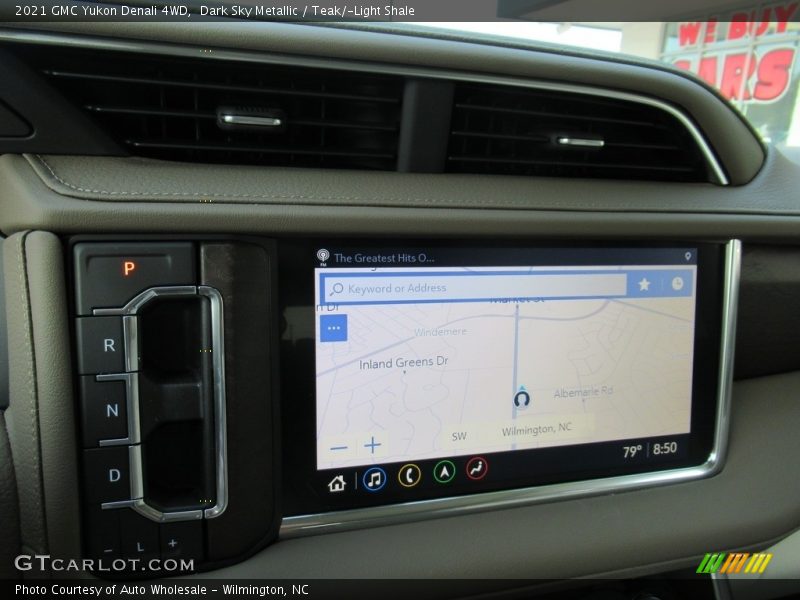Navigation of 2021 Yukon Denali 4WD