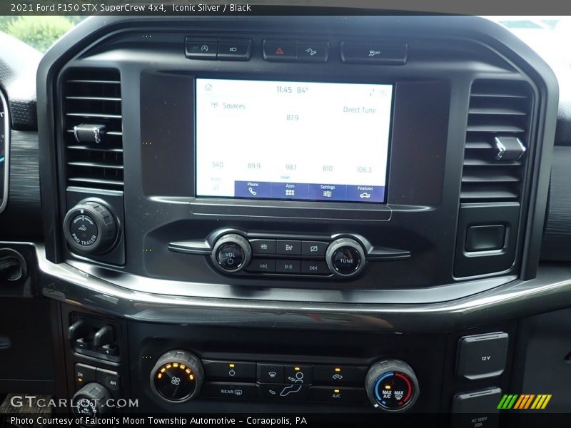 Iconic Silver / Black 2021 Ford F150 STX SuperCrew 4x4