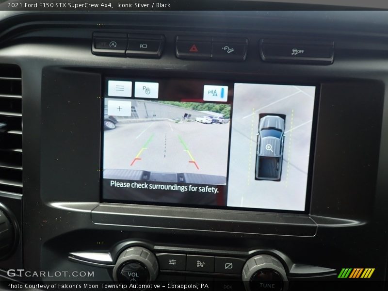 Iconic Silver / Black 2021 Ford F150 STX SuperCrew 4x4