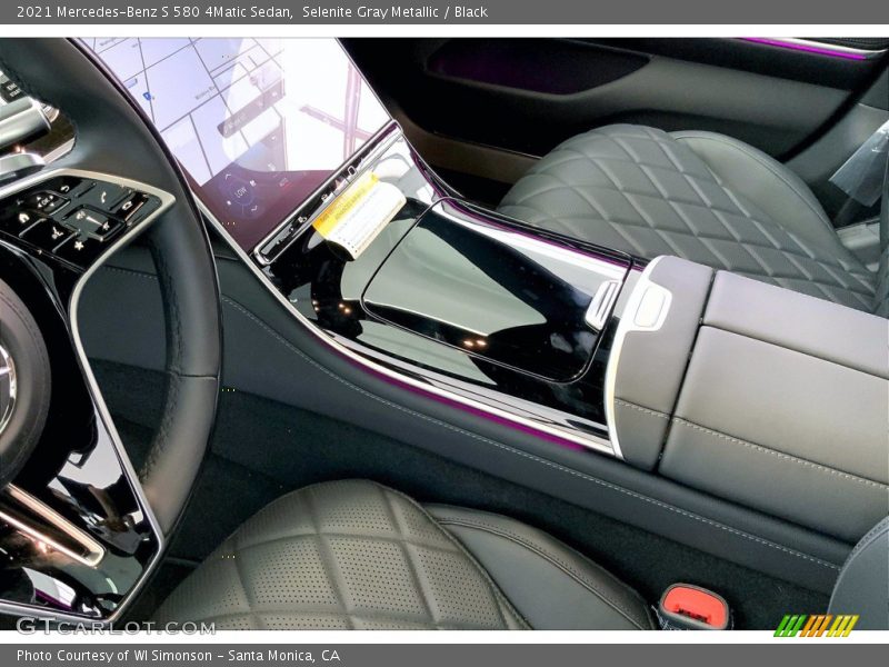 Selenite Gray Metallic / Black 2021 Mercedes-Benz S 580 4Matic Sedan