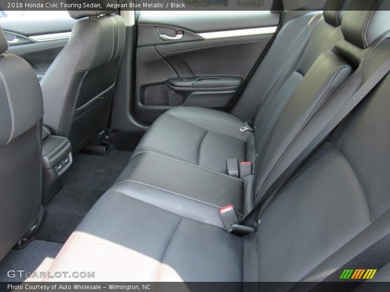 Rear Seat of 2018 Civic Touring Sedan