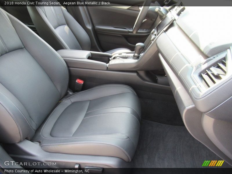Front Seat of 2018 Civic Touring Sedan