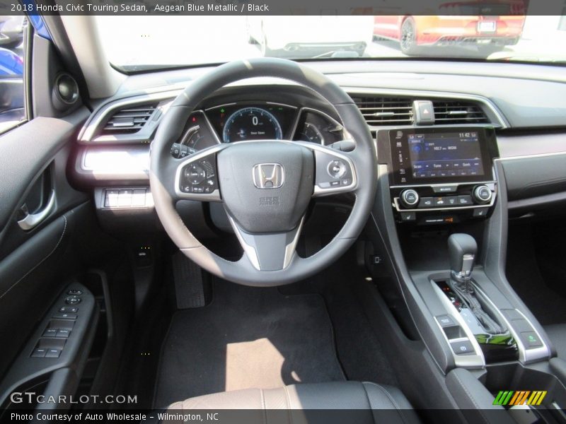 Dashboard of 2018 Civic Touring Sedan