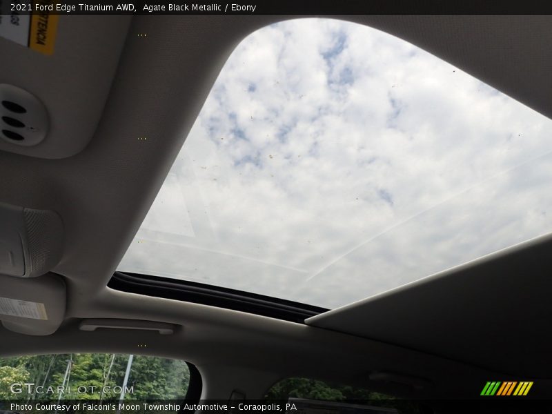 Sunroof of 2021 Edge Titanium AWD
