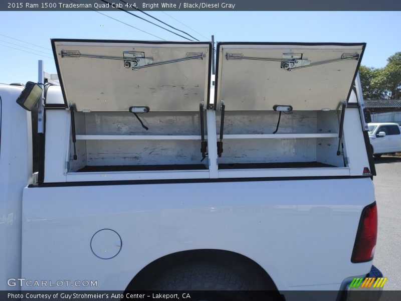Bright White / Black/Diesel Gray 2015 Ram 1500 Tradesman Quad Cab 4x4