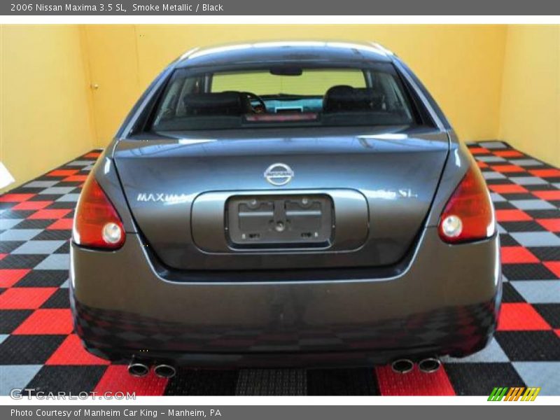 Smoke Metallic / Black 2006 Nissan Maxima 3.5 SL