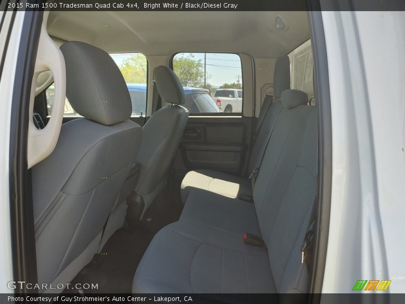 Bright White / Black/Diesel Gray 2015 Ram 1500 Tradesman Quad Cab 4x4
