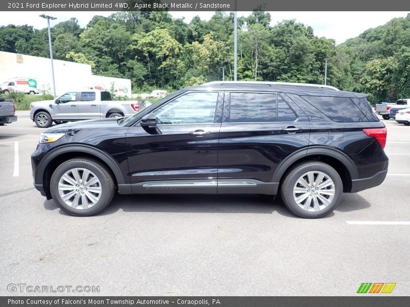  2021 Explorer Hybrid Limited 4WD Agate Black Metallic
