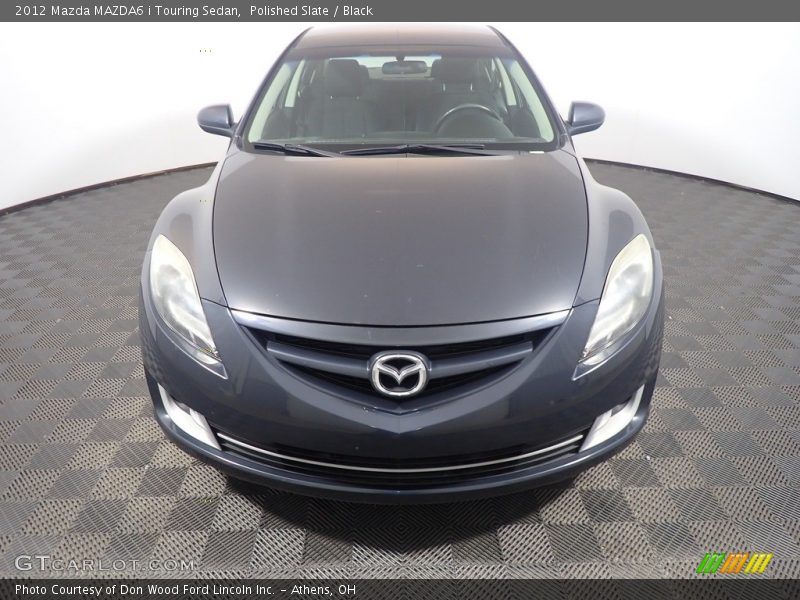 Polished Slate / Black 2012 Mazda MAZDA6 i Touring Sedan
