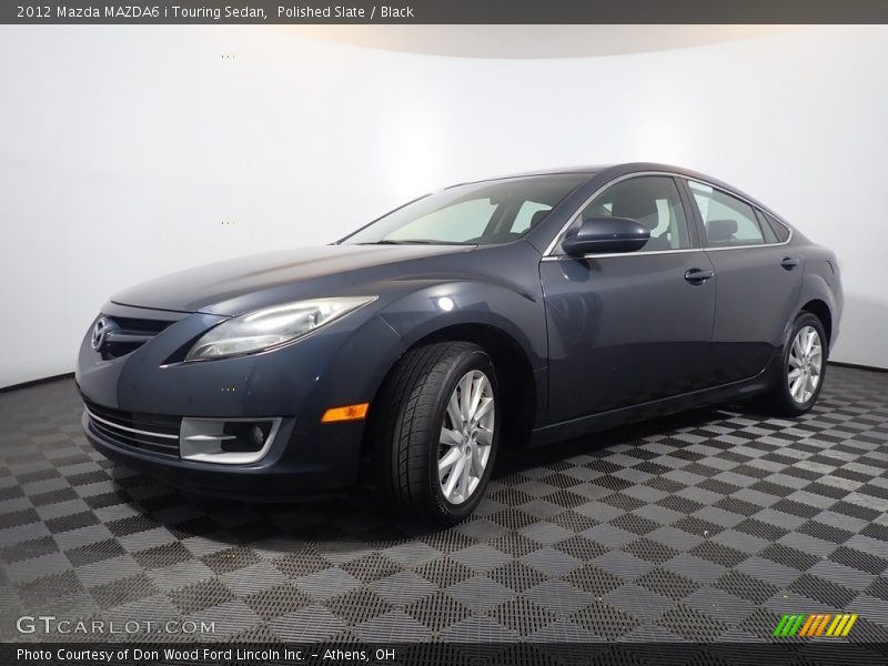 Polished Slate / Black 2012 Mazda MAZDA6 i Touring Sedan