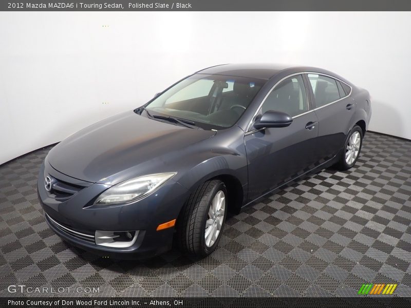 Polished Slate / Black 2012 Mazda MAZDA6 i Touring Sedan