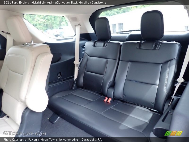 Rear Seat of 2021 Explorer Hybrid Limited 4WD