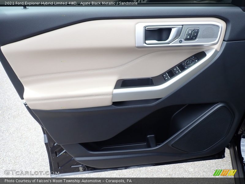 Door Panel of 2021 Explorer Hybrid Limited 4WD