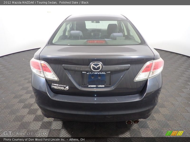 Polished Slate / Black 2012 Mazda MAZDA6 i Touring Sedan