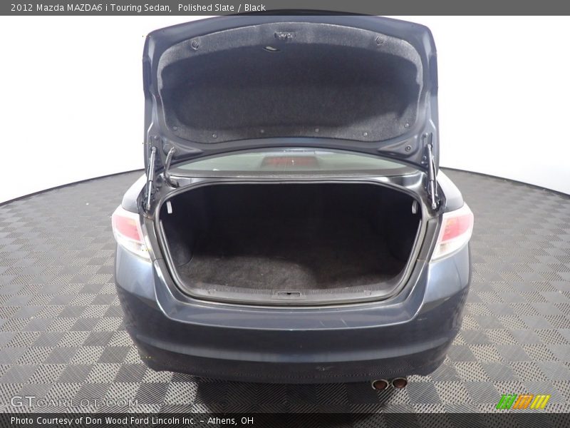Polished Slate / Black 2012 Mazda MAZDA6 i Touring Sedan